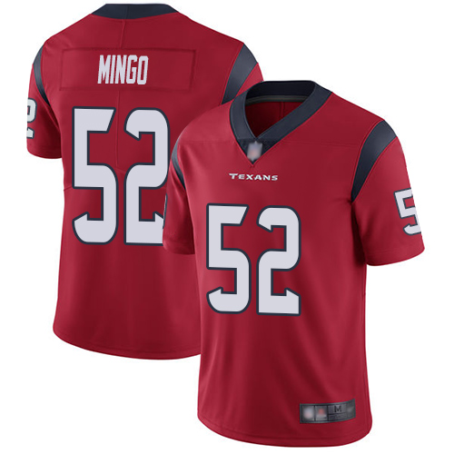 Houston Texans Limited Red Men Barkevious Mingo Alternate Jersey NFL Football #52 Vapor Untouchable